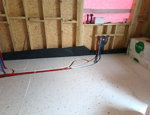 Budowa domu w Woli Batorskiej