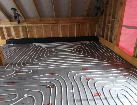 Budowa domu w Woli Batorskiej