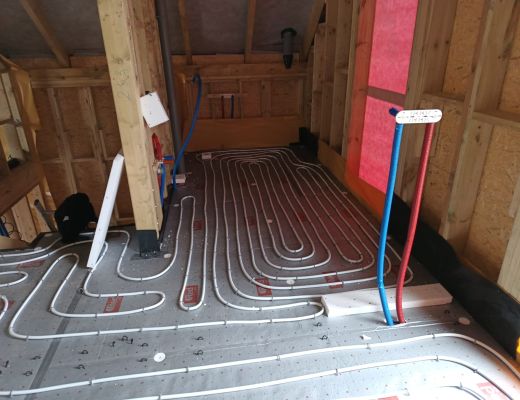 Budowa domu w Woli Batorskiej