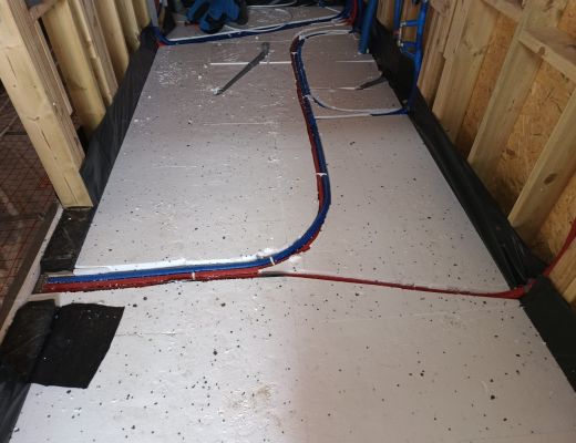 Budowa domu w Woli Batorskiej