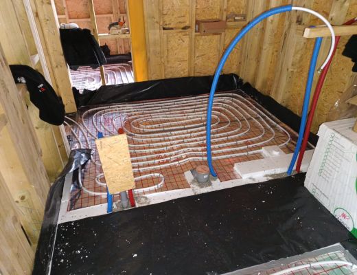 Budowa domu w Woli Batorskiej