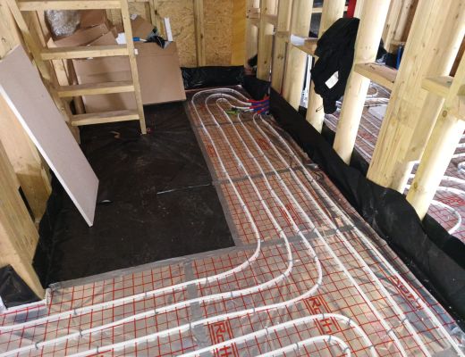 Budowa domu w Woli Batorskiej