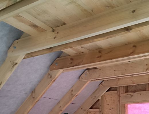 Budowa domu w Woli Batorskiej