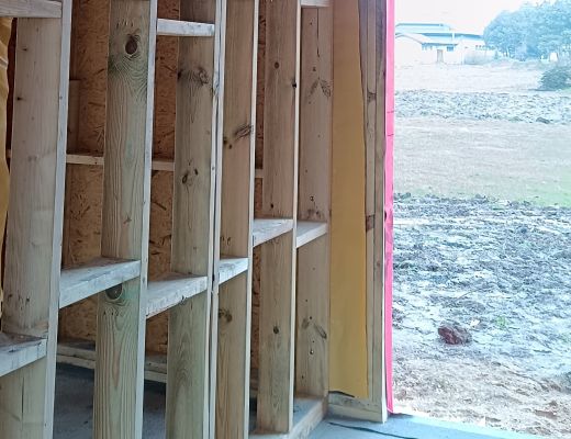 Budowa domu w Woli Batorskiej