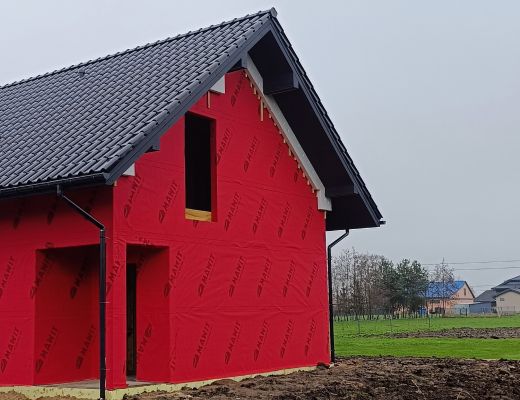 Budowa domu w Woli Batorskiej