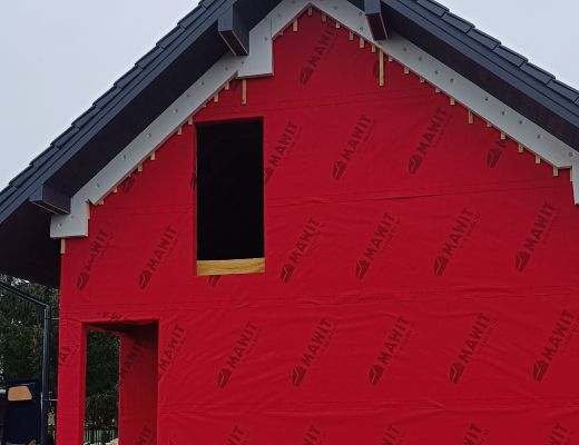 Budowa domu w Woli Batorskiej