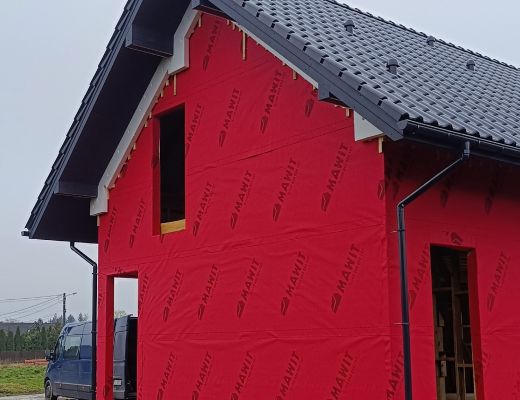 Budowa domu w Woli Batorskiej