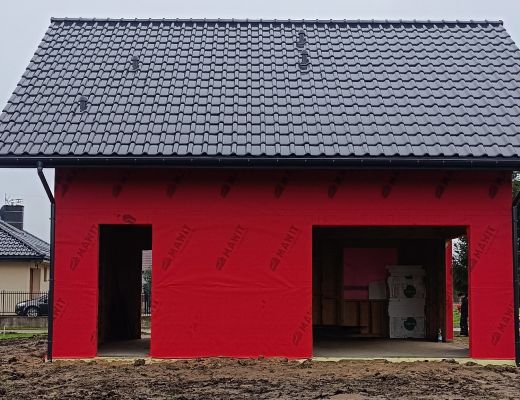 Budowa domu w Woli Batorskiej