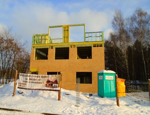 Budowa domu w Bukownie