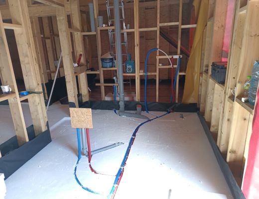 Budowa domu w Łaziskach Górnych