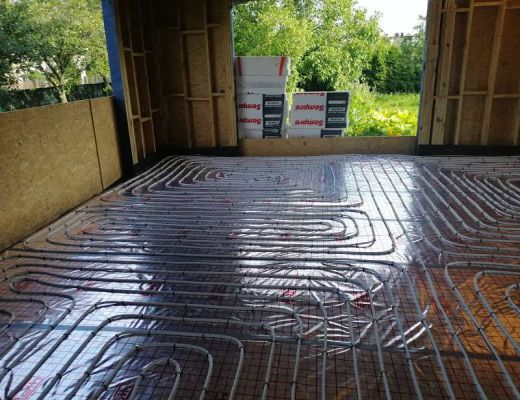 Budoa domu w Chełmie Śląskim