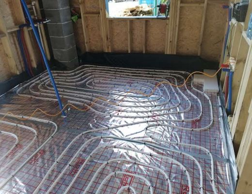 Budoa domu w Chełmie Śląskim