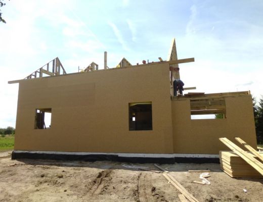 Budowa domu w Podolszu