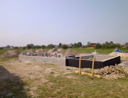 Budowa domu w Podolszu