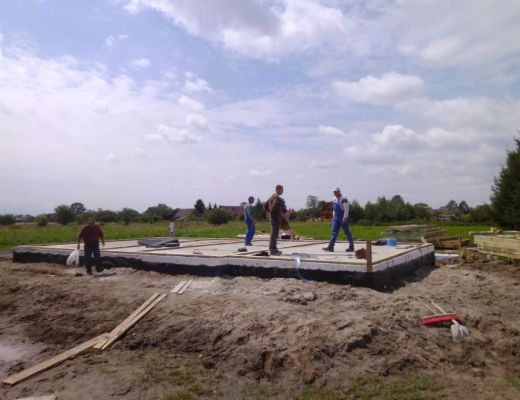 Budowa domu w Podolszu