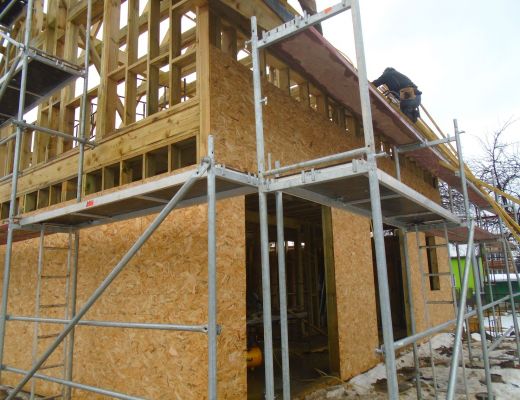 Dom szkieletowy w Sławkowie