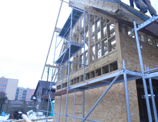 Dom szkieletowy w Sławkowie