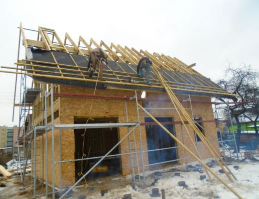 Dom szkieletowy w Sławkowie
