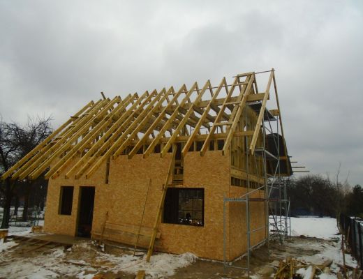 Dom szkieletowy w Sławkowie