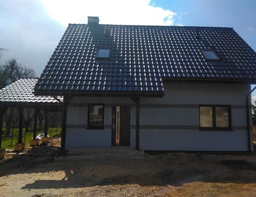 Dom szkieletowy w Sławkowie