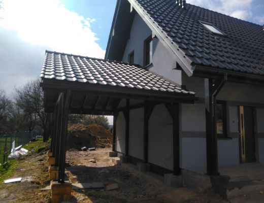 Dom szkieletowy w Sławkowie