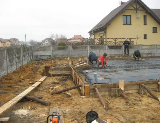 Budowa domu w Zawierciu - Porębie