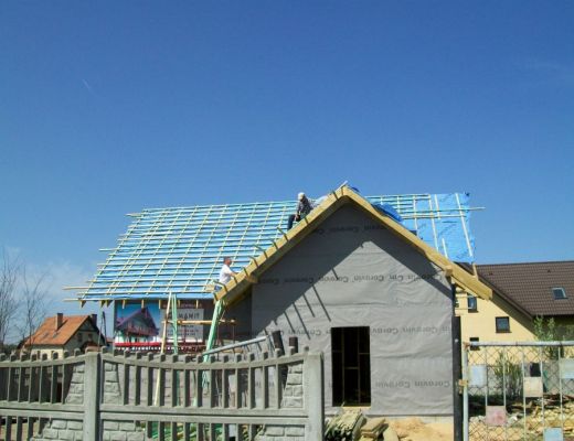 Budowa domu w Zawierciu - Porębie