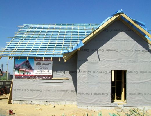 Budowa domu w Zawierciu - Porębie