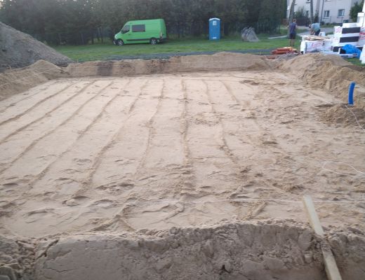 Budowa domu w Rusinowicach