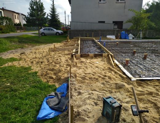 Budowa domu w Rusinowicach