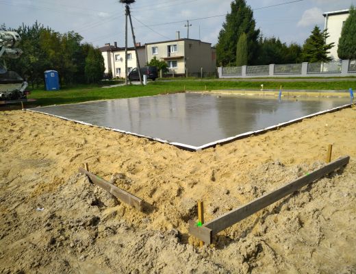 Budowa domu w Rusinowicach