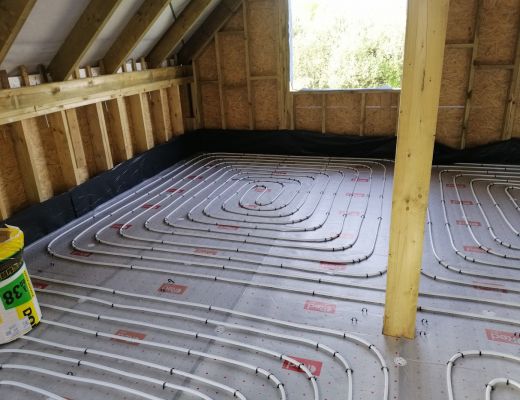 Budowa domu w Rusinowicach