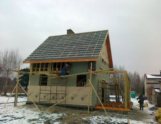 Budowa domu w Bobrownikach 3