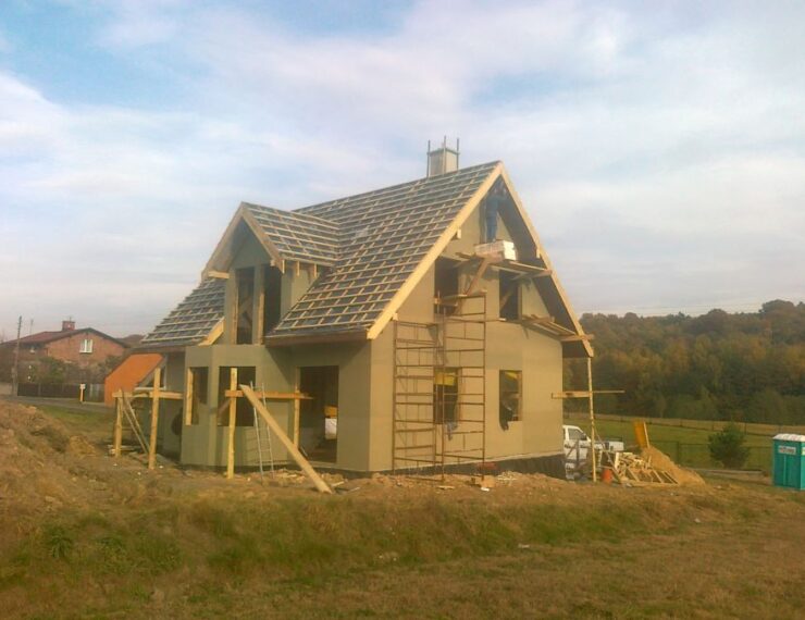 Budowa domu w Orzeszu