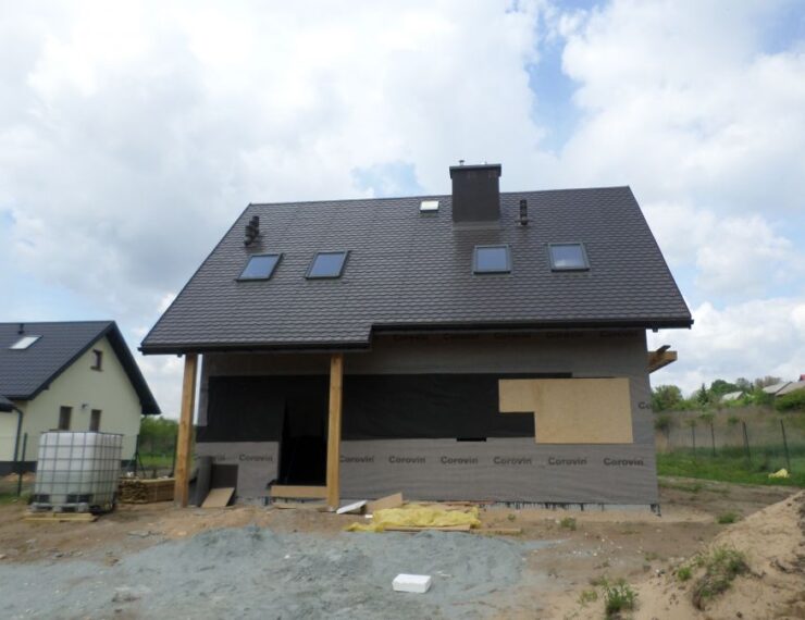 Budowa domu w Dąbrowie Górniczej - Łęka