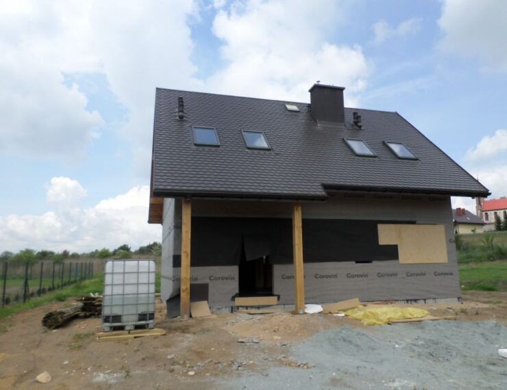 Budowa domu w Dąbrowie Górniczej - Łęka