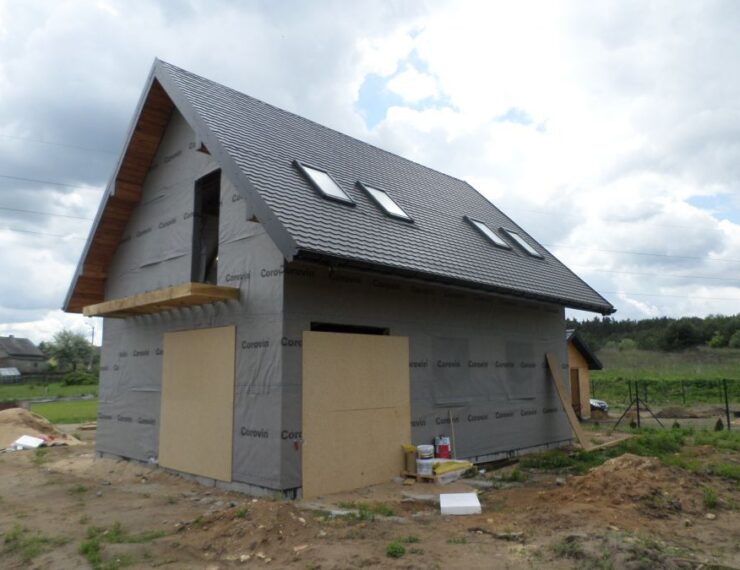 Budowa domu w Dąbrowie Górniczej - Łęka