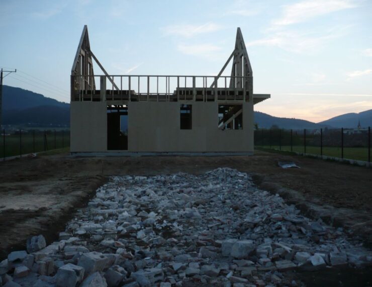 Budowa domu w Godziszce