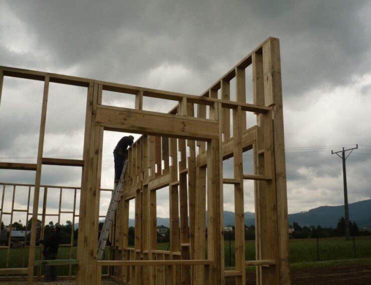 Budowa domu w Godziszce