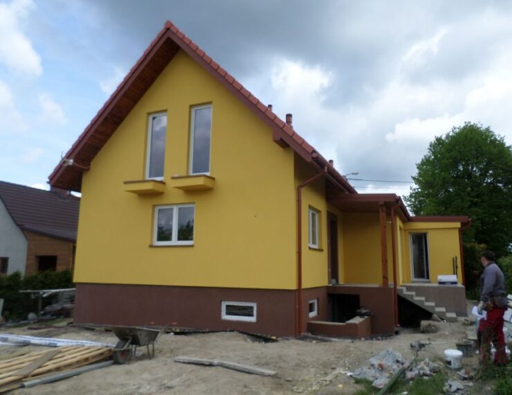 Rozbudowa domku fińskiego w Lędzinach