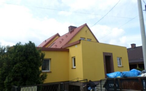 Rozbudowa domku fińskiego w Lędzinach