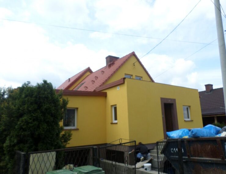 Rozbudowa domku fińskiego w Lędzinach