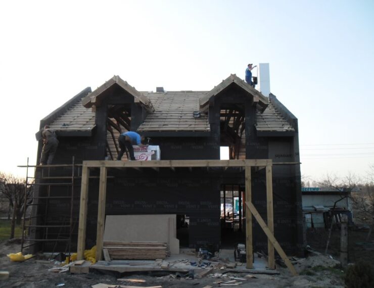 Budowa domu w Dąbrowie Górniczej