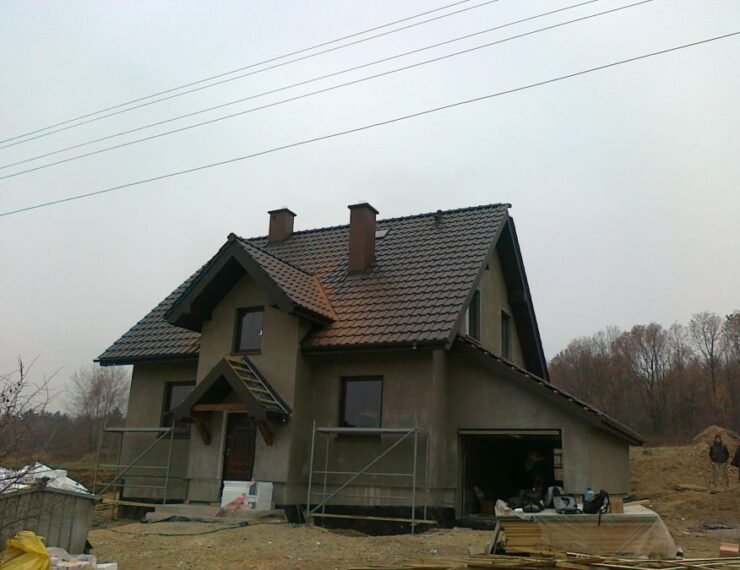 Budowa domu w Orzeszu