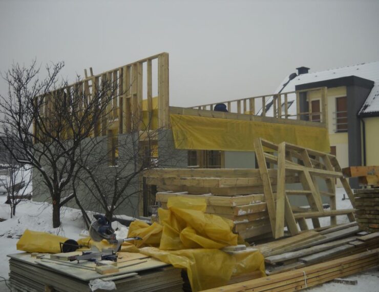 Budowa domu w Myslowicach - Brzeczkowicach