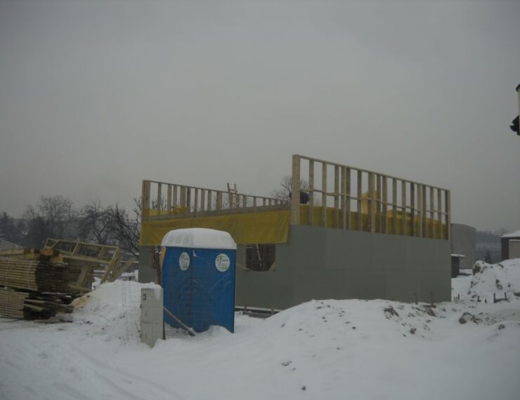 Budowa domu w Myslowicach - Brzeczkowicach