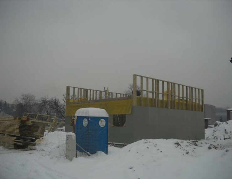 Budowa domu w Myslowicach - Brzeczkowicach