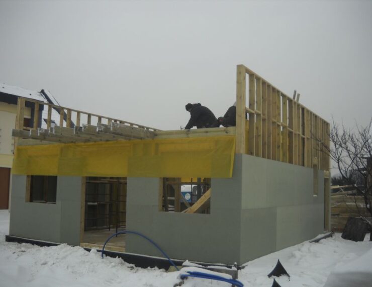 Budowa domu w Myslowicach - Brzeczkowicach