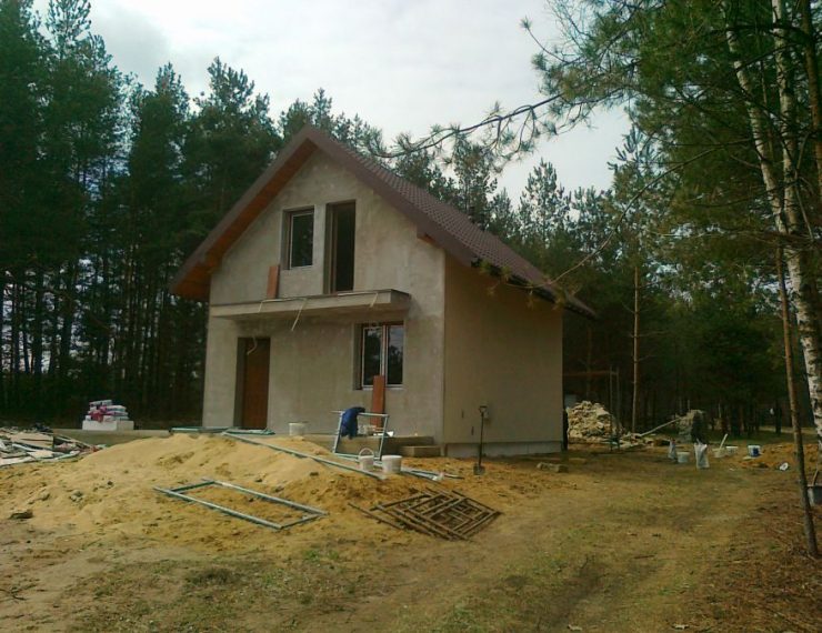 Budowa domu w Rzędkowicach 2