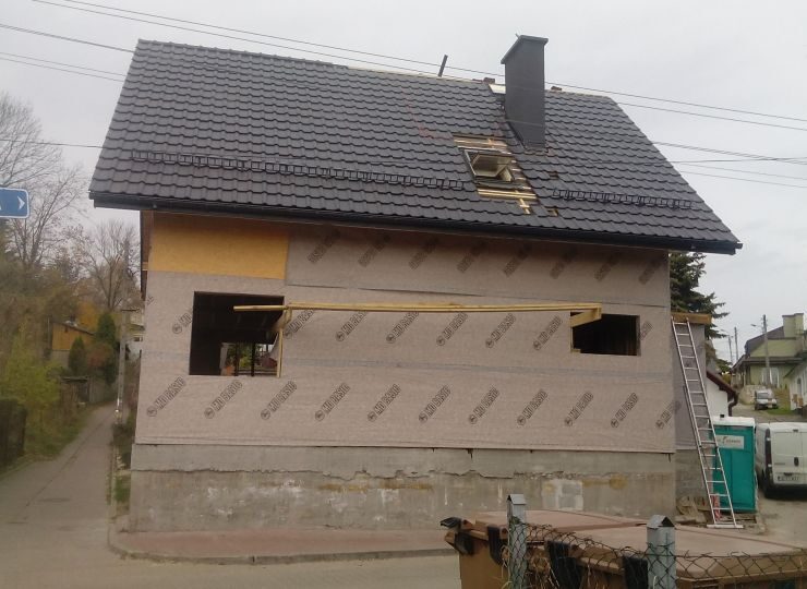 Budowa domu w Sławkowie